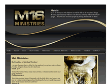 Tablet Screenshot of m16ministries.com